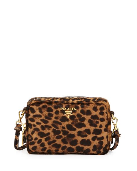 cross body bag mini leopard bergdorf prada|prada leather crossbody bag.